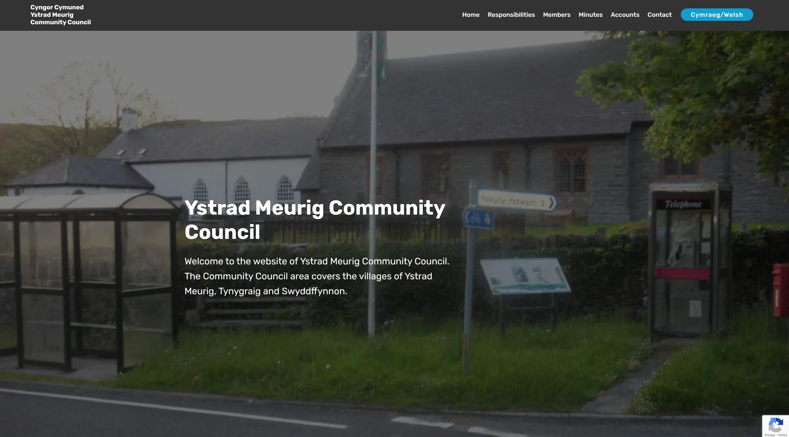Ystrad Meurig - Community website